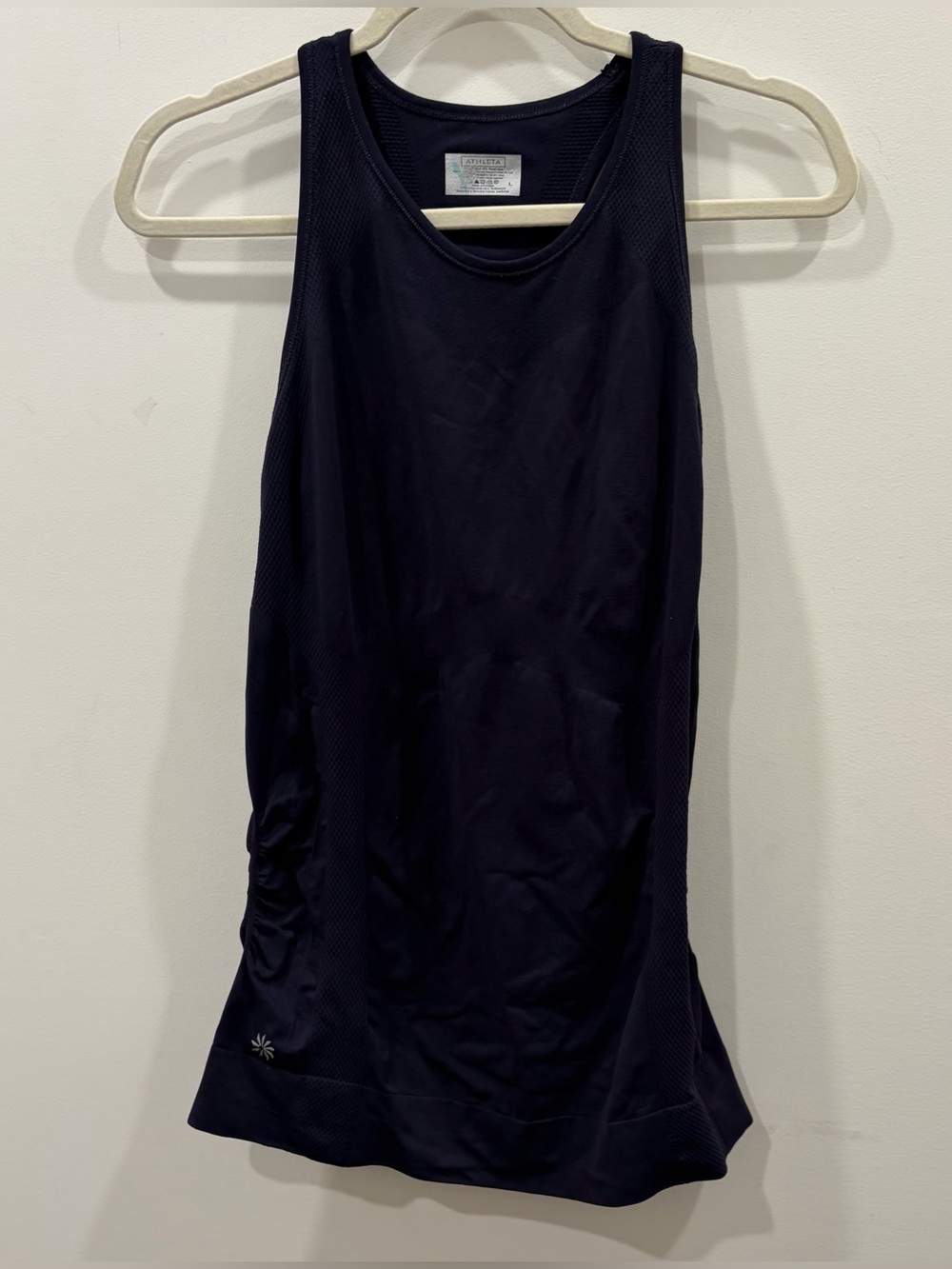 Athleta Speedlight racerback Navy Blue Women's Athletic Tank Top